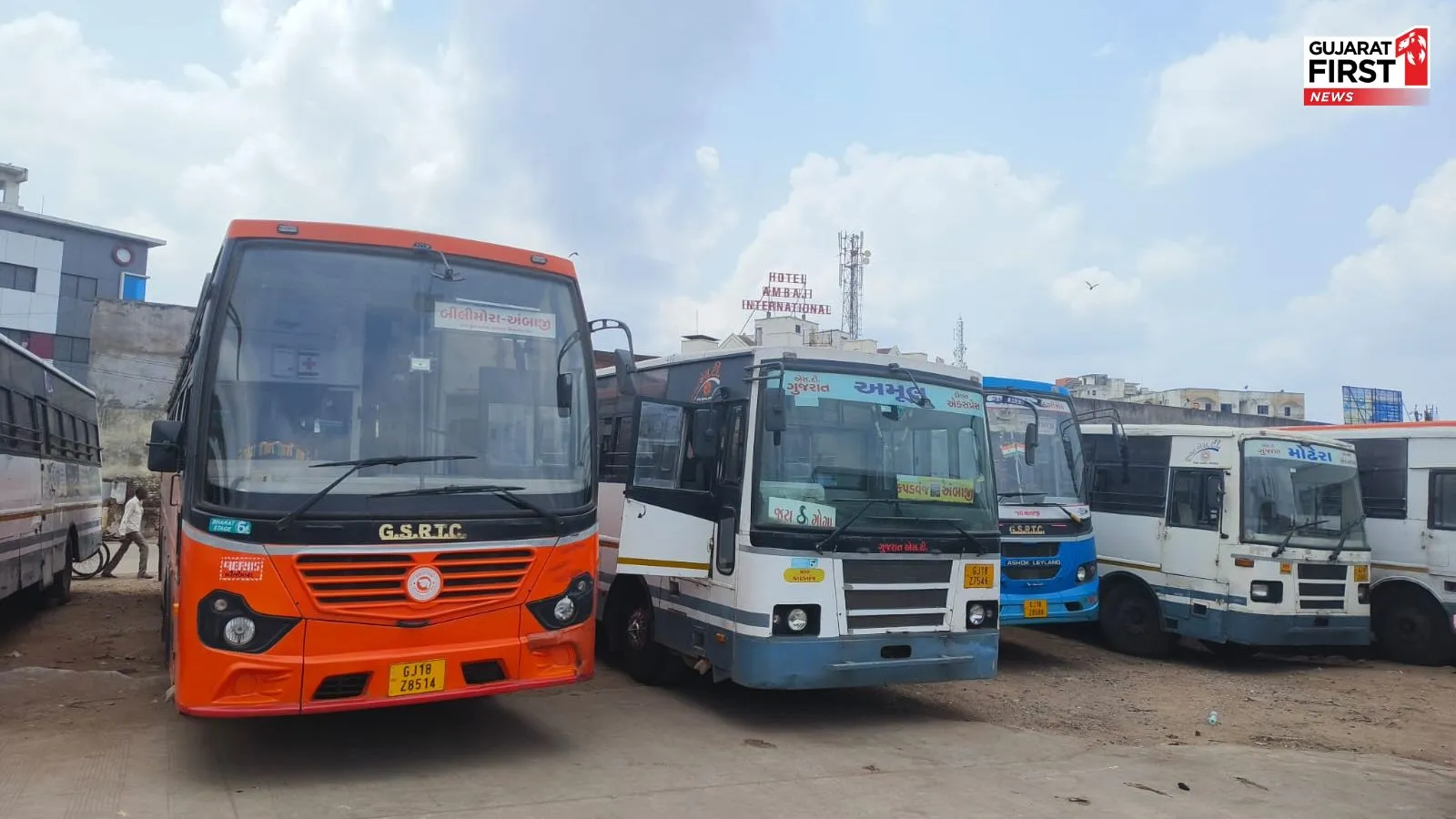 Record breaking revenue at Ambaji bus depot