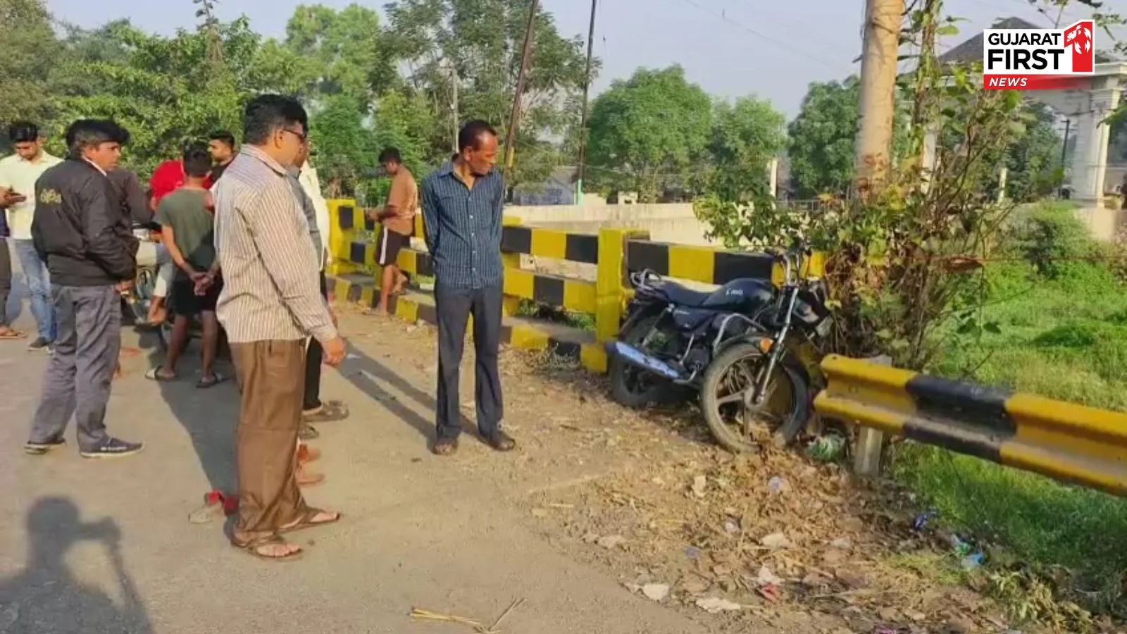 Surat: 2 youths died in an accident near Barasadi village of Palsana taluka