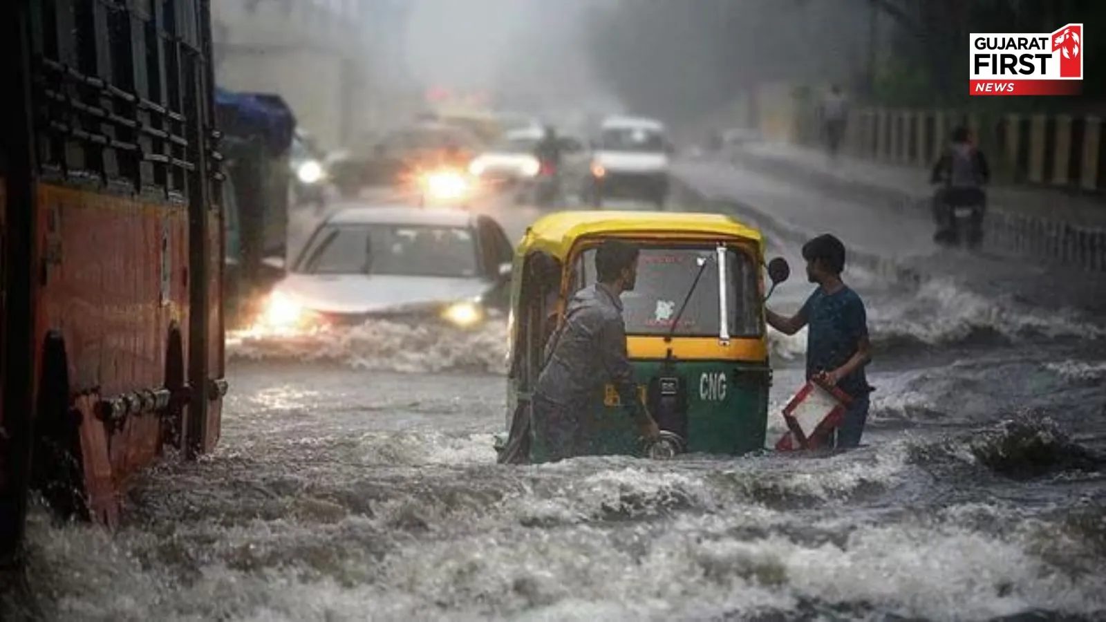 Heavy Rain in Delhi